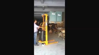 Nido Semi Electric Stacker NDSES Series [upl. by Lrat]