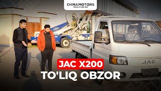 Jac X200 Toliq Abzor 2024 [upl. by Toft485]