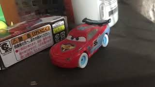 Disney Pixar Cars Tomica Review  Lightning McQueen C24 Ice Racer Type [upl. by Natrav]