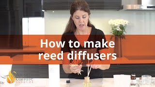 How to make a Reed Diffuser Step by Step Instructions [upl. by Willner]