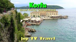 Rundgang durch die Stadt Korfu Insel Korfu Griechenland jop TV Travel [upl. by Herrick]