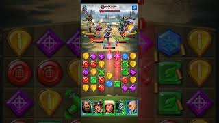 Puzzle Combat Alliance War  Epic Ghost Legends vs French Resistance [upl. by Ytsrik207]