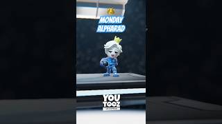 IT’S MONDAY AND ALPHARAD JUST DROPPED 🧑‍🚀🚀 youtooz alpharad amongus [upl. by Marl760]