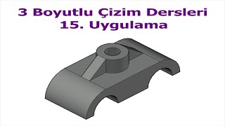 Autocad 3 Boyutlu Çizim 15 Seperate Convert to Surface Convert to Solid [upl. by Shandra]