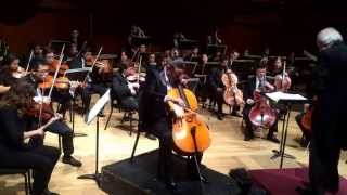 Prokofiev Sinfonía Concertante II Mov Santiago Cañón V 18 [upl. by Genaro]