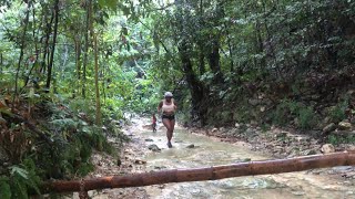 Jamaican Youtuber Outdoor Shower In Backyard River Jamaica Vlog [upl. by Mattheus846]