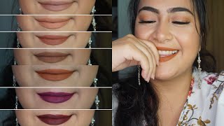 KYLIE COSMETICS MATTE LIP KIT SWATCHES PART 2  Khadijah Alsagoff [upl. by Reeba]