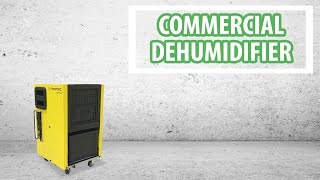 CondensationRefrigerant type Commercial Dehumidifier for reducing humidity in warehouse factories [upl. by Acemahs]