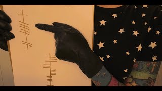 ASMR  POV  Tattoo Artist Gives You An Irish Ogham Tattoo  Soft Spoken  Unintentional [upl. by Epilif318]