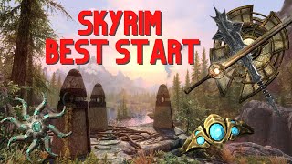 Skyrim  Best Start  Tips amp More 2021 [upl. by Rehtul]