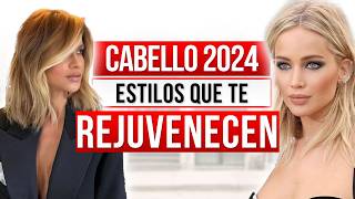 CABELLO 2024 que te QUITARÁ 10 AÑOS de Encima  TODO lo que se USARÁ  2024 Hair Trends [upl. by Sewoll432]