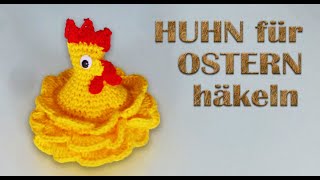 HUHN für OSTERN schnell häkeln Teil I  Ideen für Osterdekoration [upl. by Halivah632]