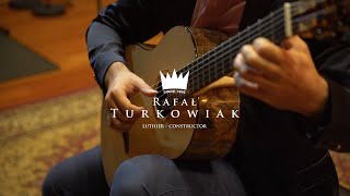 Turkowiak Luthier Classical Guitar  Cedar DoubleTop  Sound Sample  played by Mak Grgić [upl. by Dibrin]