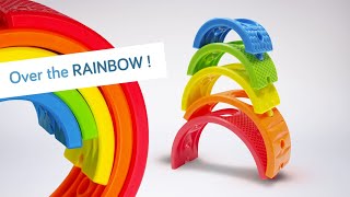 Lalaboom Rainbow openended and colorful arches for kids [upl. by Lowery]