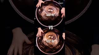 432 Hz VS 440 Hz Which is your favorite pantam handpan hang hangdrum 432hz 440hz [upl. by Dahsar]