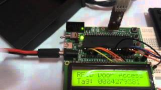 125kHz RFID Readerwmv [upl. by Necila383]