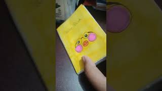 Diy Paper Duck Note book [upl. by Nenney]