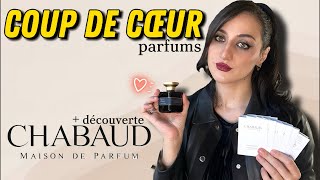 NOUVEAUX PARFUMS DANS MA COLLECTION coups de coeur et decouverte Chabaud gourmand biscuit [upl. by Aleka162]