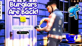 Burglary GONE WRONG 💰 Sims 4 Mod Review [upl. by Rika]