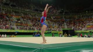 Daria Spiridonova 2016 Olympics QF FX [upl. by Dimphia]