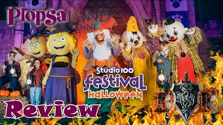 Review  Plopsaland Studio 100 Festival Halloween 2024 [upl. by Domonic]