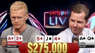 He OVERBETS Battling To Win 275000  S6p E2 Poker Night Presents [upl. by Ifill984]