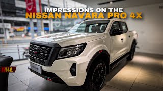 Impressions on the Nissan Navara Pro 4X 2024 [upl. by Lema516]