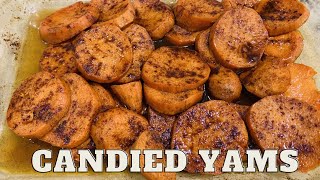 Southern Candied Yams Recipe  How to Make OVEN BAKED CANDY YAMS  Holiday Recipe shorts [upl. by Aelahc456]