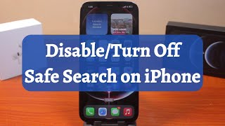 Turn Off or Disable Safe Search on iPhone [upl. by Nilesoj]