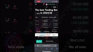 Watch how we started this trade till we hit TP of 1000 binarytradingbot deriv derivbot trading [upl. by Higginson]