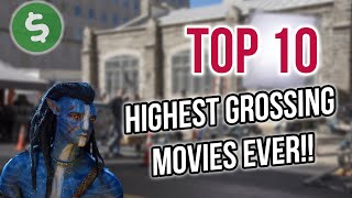 Top 10 Highest Grossing Movies [upl. by Sekoorb]