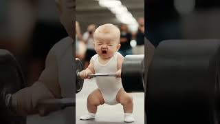 Baby builder weight lifting reels viralreels viralvideo feedshorts feed viralshorts [upl. by Muns]