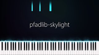 pfadlibskylight  Synthesia  Piano  SawanoHiroyuki [upl. by Mehetabel]