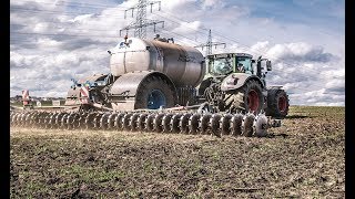 Fendt 826 bringt Flüssigdünger aus Agrarjäger 2K18 AgrolohnSüdbaden [upl. by Johnstone]