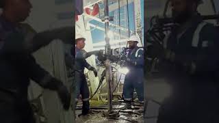 Tripping Job Floorman rig ad drilling oil tripping [upl. by Gill]