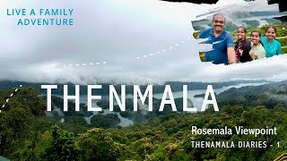 Rosemala View Point in Thenmala Tour Package  Thenmala Sightseeing  Thenmala Diaries PART 1 [upl. by Hogg]