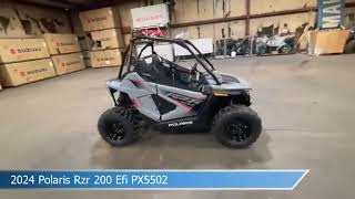 2024 Polaris Rzr 200 Efi PX5502 [upl. by Queen671]