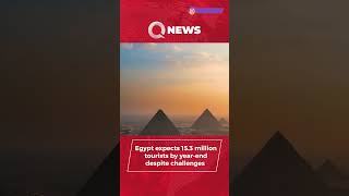 Egypt expects 153 million tourists by yearend despite challenges [upl. by Letsyrhc]