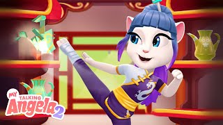 🥋🥳 Let’s Learn Martial Arts My Talking Angela 2 Official Trailer [upl. by Annaitsirhc]