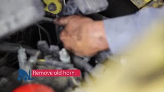 How to replace a forklift horn  Intella Parts  Forklift Parts [upl. by Akehsal789]