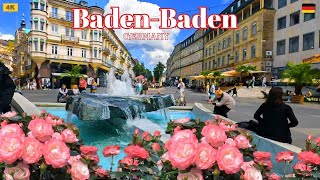 BadenBaden Germany 4K Walking BadenBaden Indulge in Luxury and Relaxation in the Spa Capital [upl. by Mota]