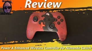 Gaming With Killatia PowerA Enhanced Wireless Controller for Nintendo Switch Review [upl. by Peterman500]