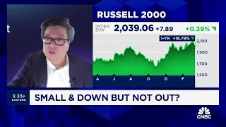 Fed rate cuts will be a tailwind for small caps says Fundstrats Tom Lee [upl. by Ainezey]