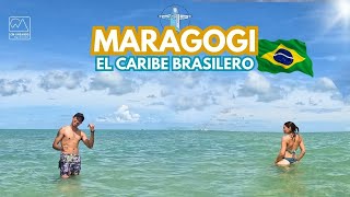 Qué hacer en MARAGOGI 🇧🇷  LAS MEJORES PLAYAS del Caribe brasilero 🌊  2023  4K brasil maragogi [upl. by Combes]