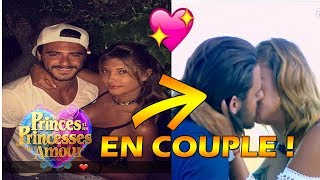 BENJAMIN EMBRASSE MELANIE DANS LES PRINCES DE L AMOUR  SONT TIL EN COUPLE [upl. by Antone]