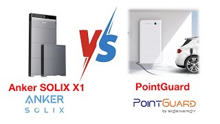 Anker Solix X1 vs PointGuard Battery anker ankersolix pointguard battery tesla teslapowerwall [upl. by Eidson]