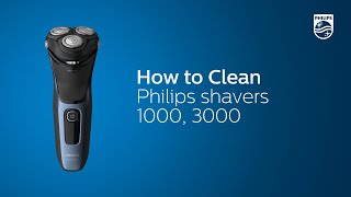 How to clean Philips Shaver S1000 amp S3000 [upl. by Sille275]