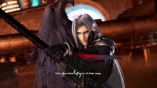 Dissidia Final Fantasy NT  Online 1v1 Tsukyme Sephiroth vs Cloud Holira00 Tornado Spammer [upl. by Anauj]