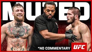 Khabib Nurmagomedov vs Conor McGregor 🚨  UFC Muted 6  NO COMMENTARY [upl. by Glynn]