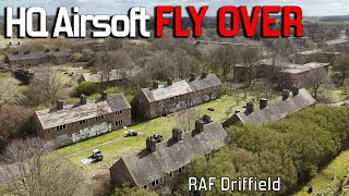 HQ Airsoft RAF Driffield Drone Fly Over [upl. by Yarled]